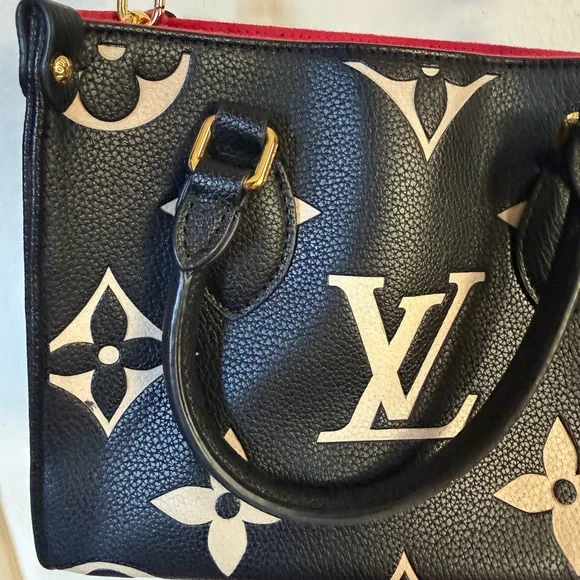 Black and White Jacquard Bag - Picture 3 of 10